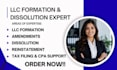 dissolve your llc, llc amendment, ein cancellation, llc creation, delaware llc