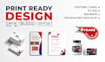 do offset print ready design with bleed margin die cut