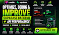 fix optimize and improve supabase backend API performance for lovable apps