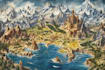 create your fantasy city map