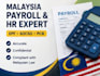 handle malaysia payroll, HR admin, epf, socso, pcb