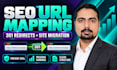 create SEO URL mapping and 301 redirects for website migration