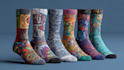 design custom and unique socks design