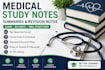 create medical study notes and exam revision summaries