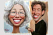create amazing cartoon caricature potrait for you