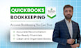 catchup, cleanup, reconcile in quickbooks online bookkeeping