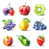 paint any fruit or vegetable with watercolors