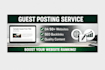publish guest posts on high quality websites