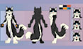 draw furry ref sheet fursona ref sheet anthro ref sheet nsfw reference character