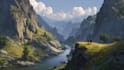 create environment concept art and illustration
