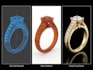 create 3d lost wax jewelry model ring pendant bracelet cad design casting rhino
