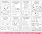 create cute activity , colouring books for kids, toddlers