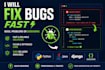 fix bugs in your python, java or backend code fast