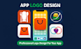 design modern and simple app logo within 24 hours