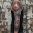 amazing tattoo design, realistic sleeve tattoo design