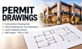 provide city permit drawings for residential and commercial projects