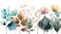 create a botanical watercolor illustration