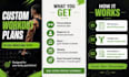 build a beginner friendly workout plan based on your goals