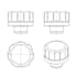 draw accurate technical illustrations for mechanical parts