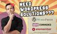 design a professional wordpress website with elementor, woocommerce, seo n speed