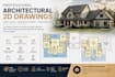 draw architectural floor plans and house permit drawings