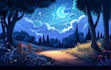 do amazing background art