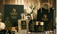 design custom luxury perfume label, logo and box packaging