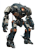 create retro mecha or scifi gundam art