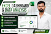 create professional excel dashboard, KPI reports and data analysis
