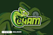 do amazing attractive custom chameleon logo