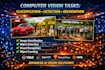 do object classification, recognition, detection, counting, computer vision