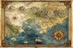 draw detailed map illustrations for books and publishing