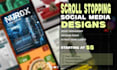 design  scroll stopping  instagram post