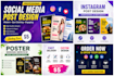design modern social media graphics