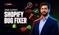 fix shopify bugs and theme errors quickly