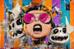 create a unique street pop art collage