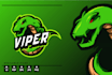 do modern high quality eye catching monster logo