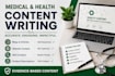 provide expert medical and scientific writing