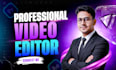 do professional youtube video editing, motion graphics, shorts as video editor