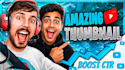 design amazing youtube thumbnails that boost CTR