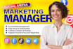 be your social media marketing manager and content creator