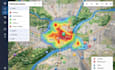 develop interactive web maps or app using leaflet or mapbox