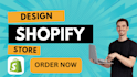 build shopify store design, ecommerce dropshipping store