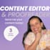 proofread and edit content