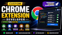 develop any browser extension for web and task automation, chrome extension