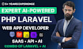 be your expert PHP laravel developer and backend developer