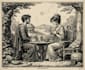create detailed vintage engraving and etching illustration
