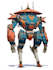 high quality robot, mecha concept