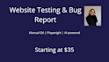 find bugs in your website before launch