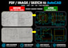 convert pdf to autocad mechanical drawing, technical drawing